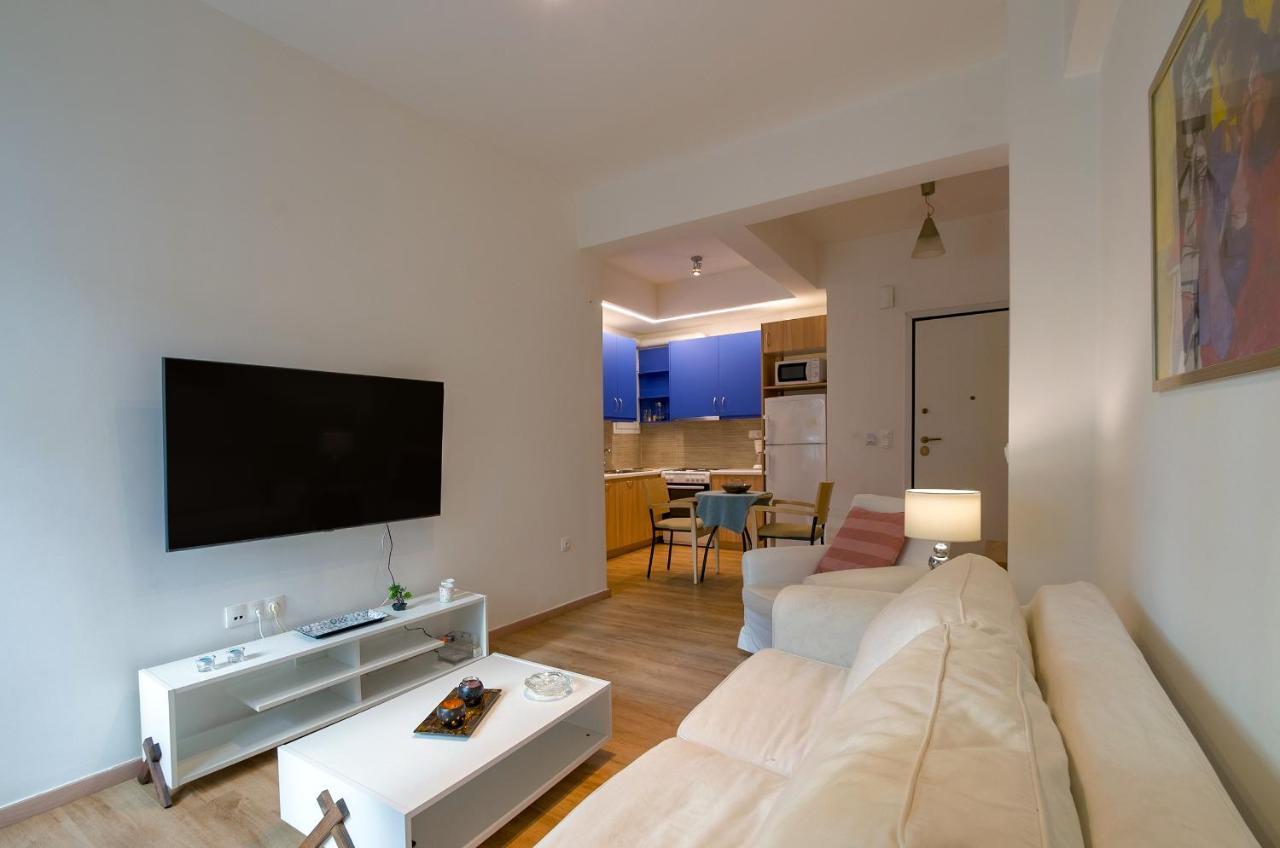 Nice 1Bd Apartment Close To Metro Station Ampelokipoi Athen Exterior foto